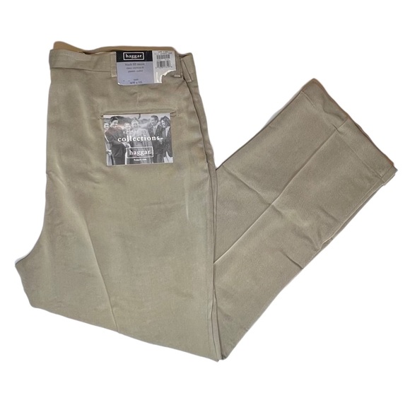 Haggar Other - Haggar Collections Classic American Fit Khaki Dress Pant 38Wx32L NWT